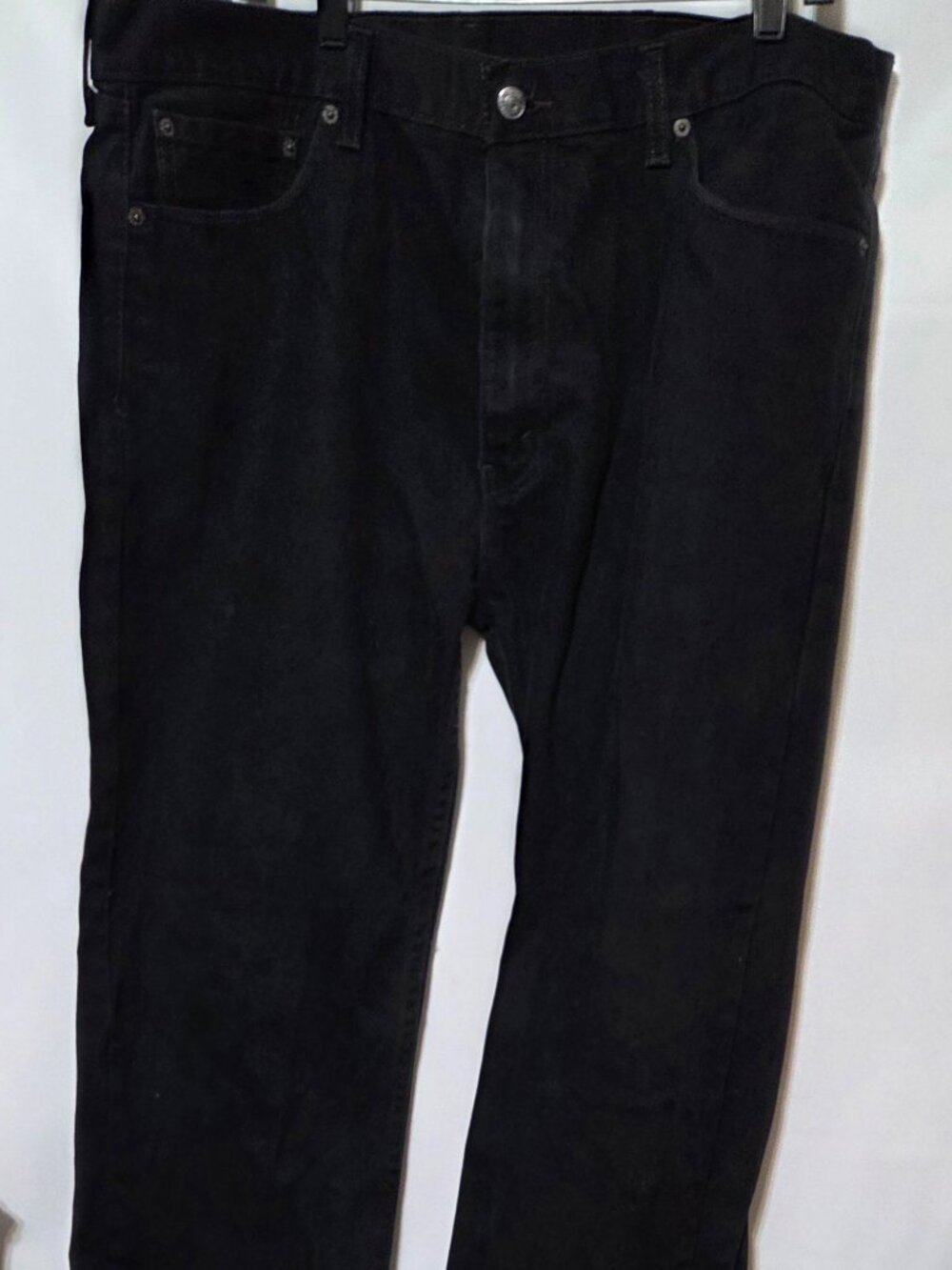 Levi Strauss & Co 505 Men's Black Jeans Size 40x32 Classic Denim Pants